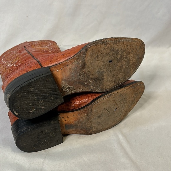 Crocodile Boots Men 6.5 Western Brown - Picture 7 of 8